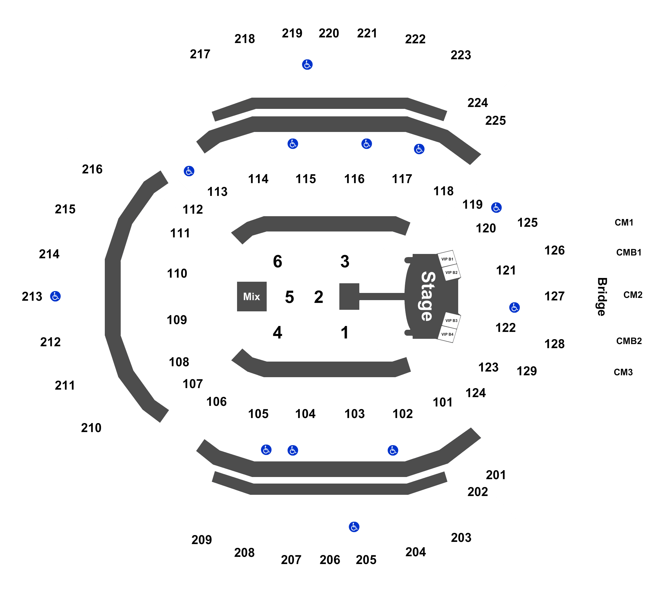 Chase Center Seating Chart + Rows, Seat Numbers and Club Seats Info