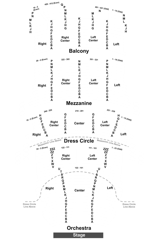 Cibc Theatre Seating Chart