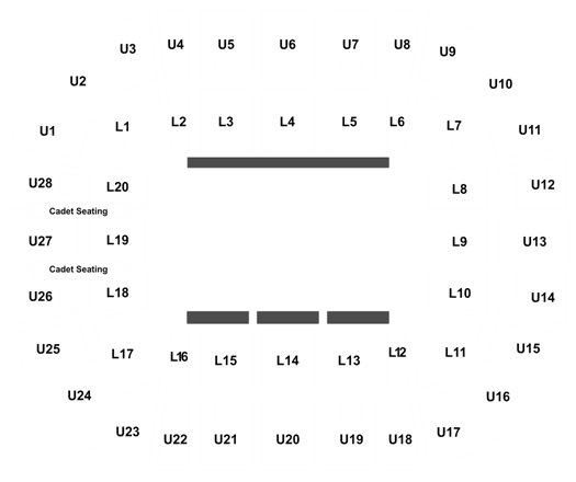 Air Force Seating Chart