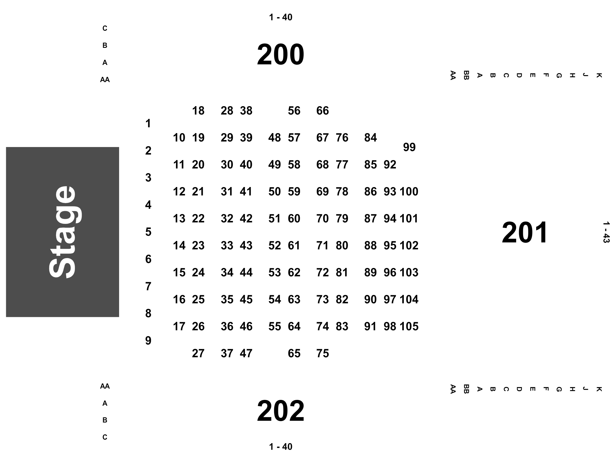 The Coca Cola Seating Chart A Visual Reference of Charts Chart Master