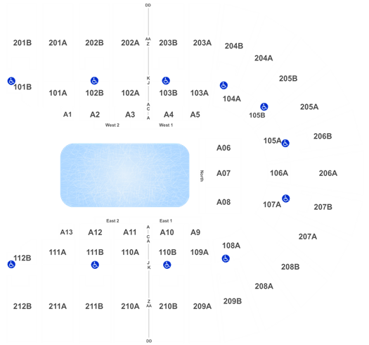 Columbus Civic Center Wwe Seating Chart