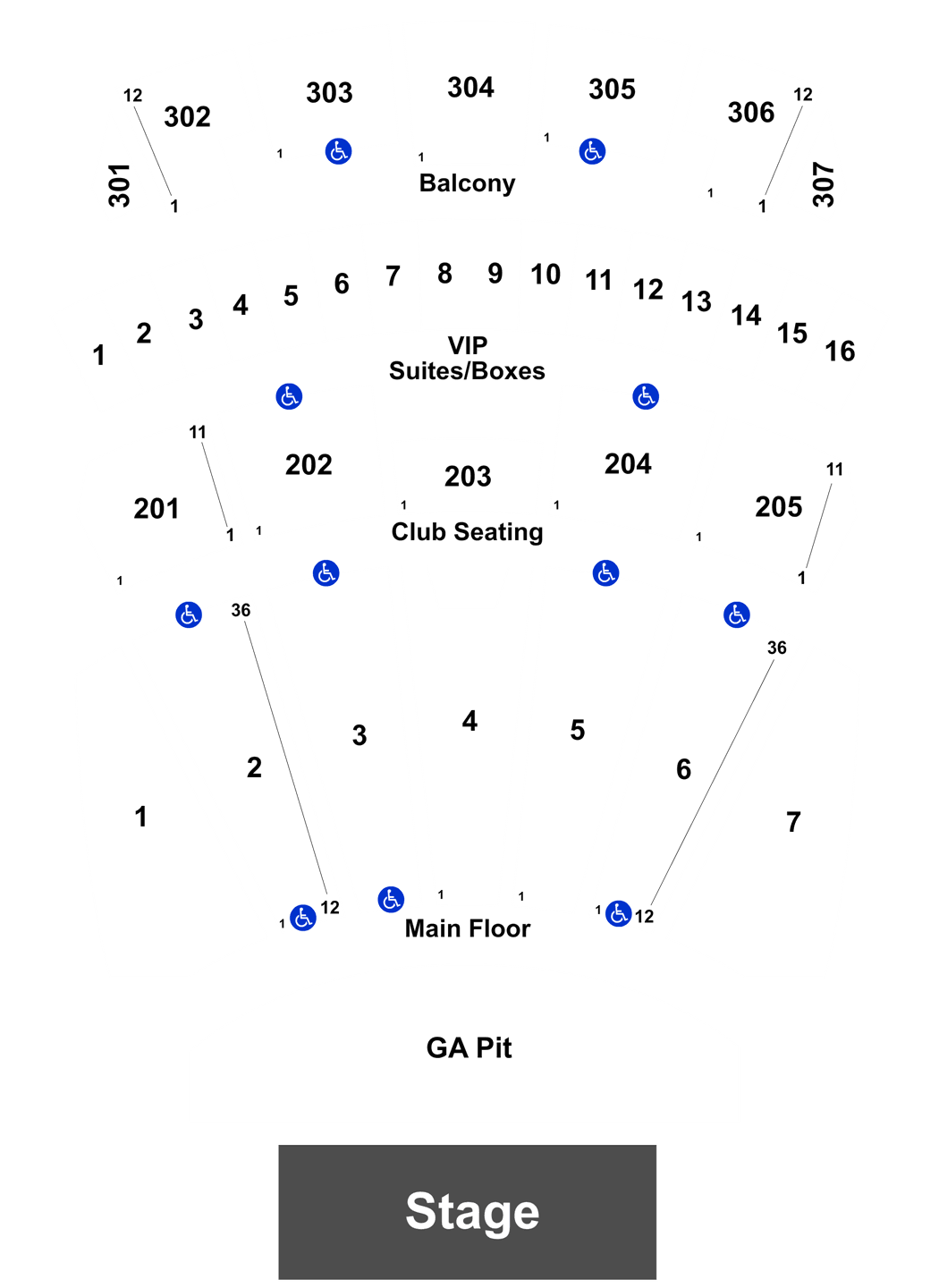 Comerica Theater Az Seating Chart