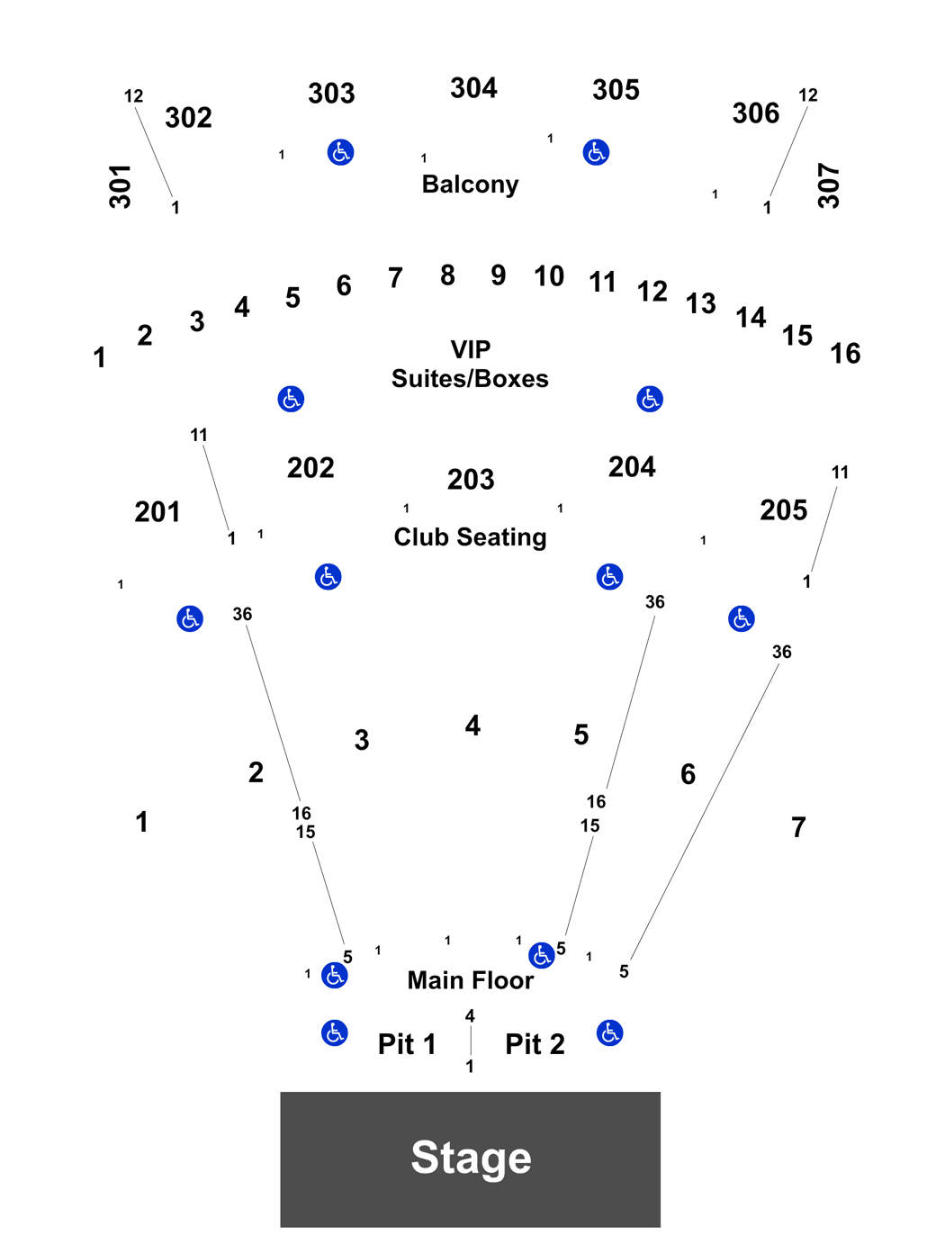 Comerica Theatre 3d Seating Chart