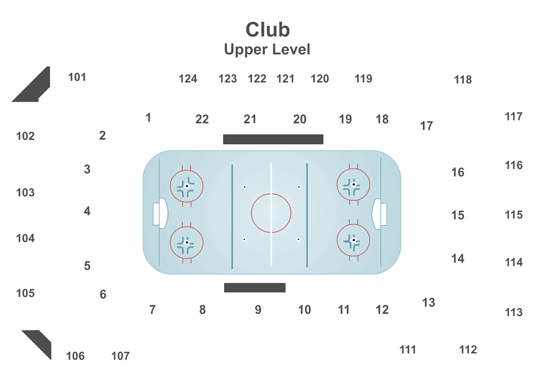 Compton Family Ice Arena Seating Chart
