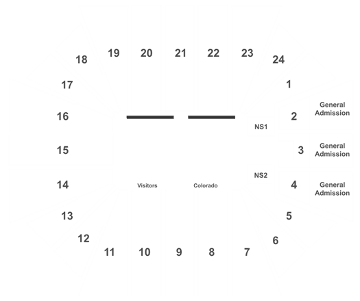 Coors Events Center Seating Chart Basketball