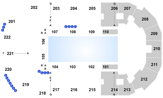 Covelli Center Seating Chart