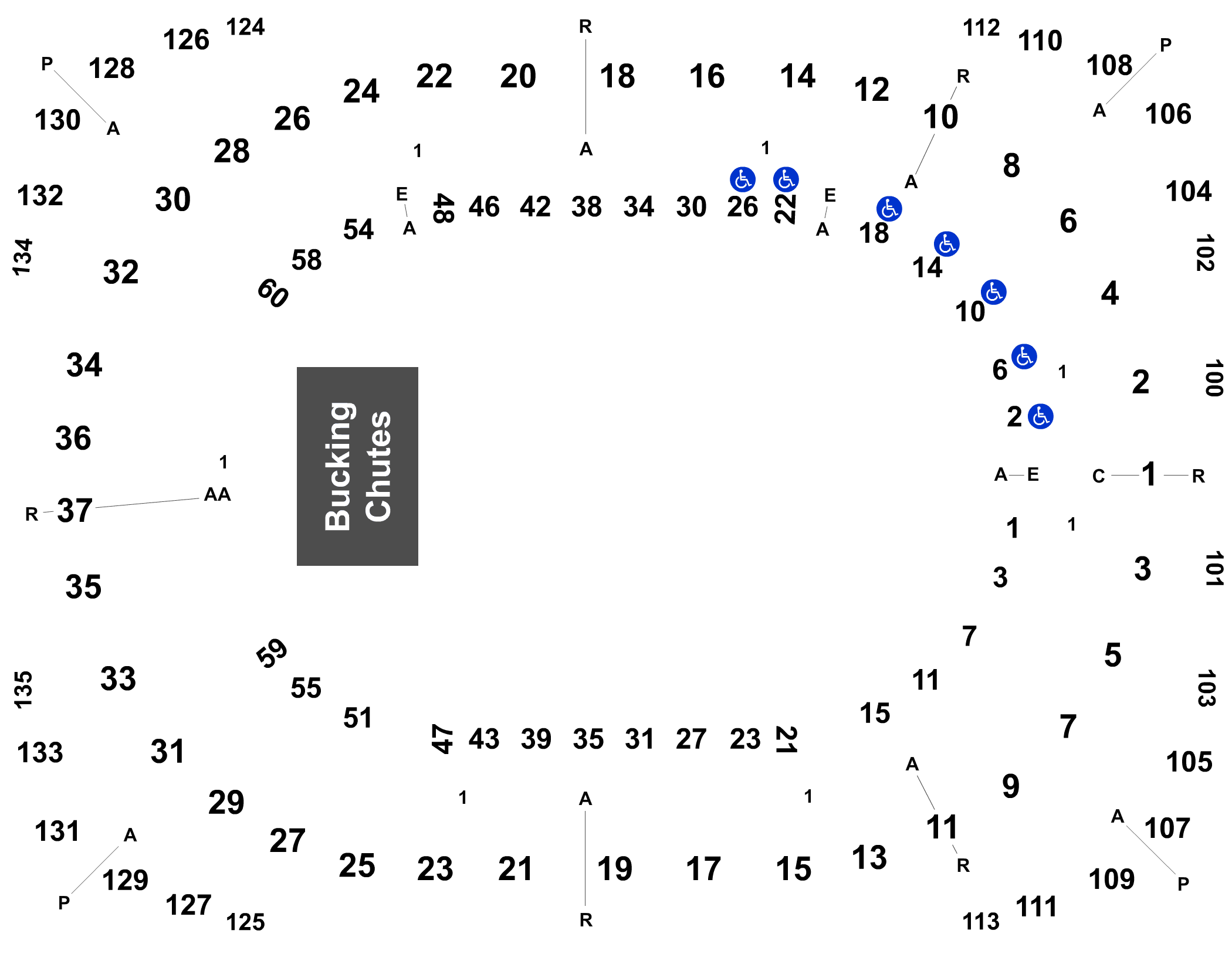 Cow Palace Rodeo Seating Chart