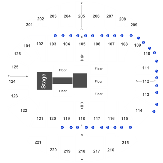 Crown Coliseum Fayetteville Nc Seating Chart
