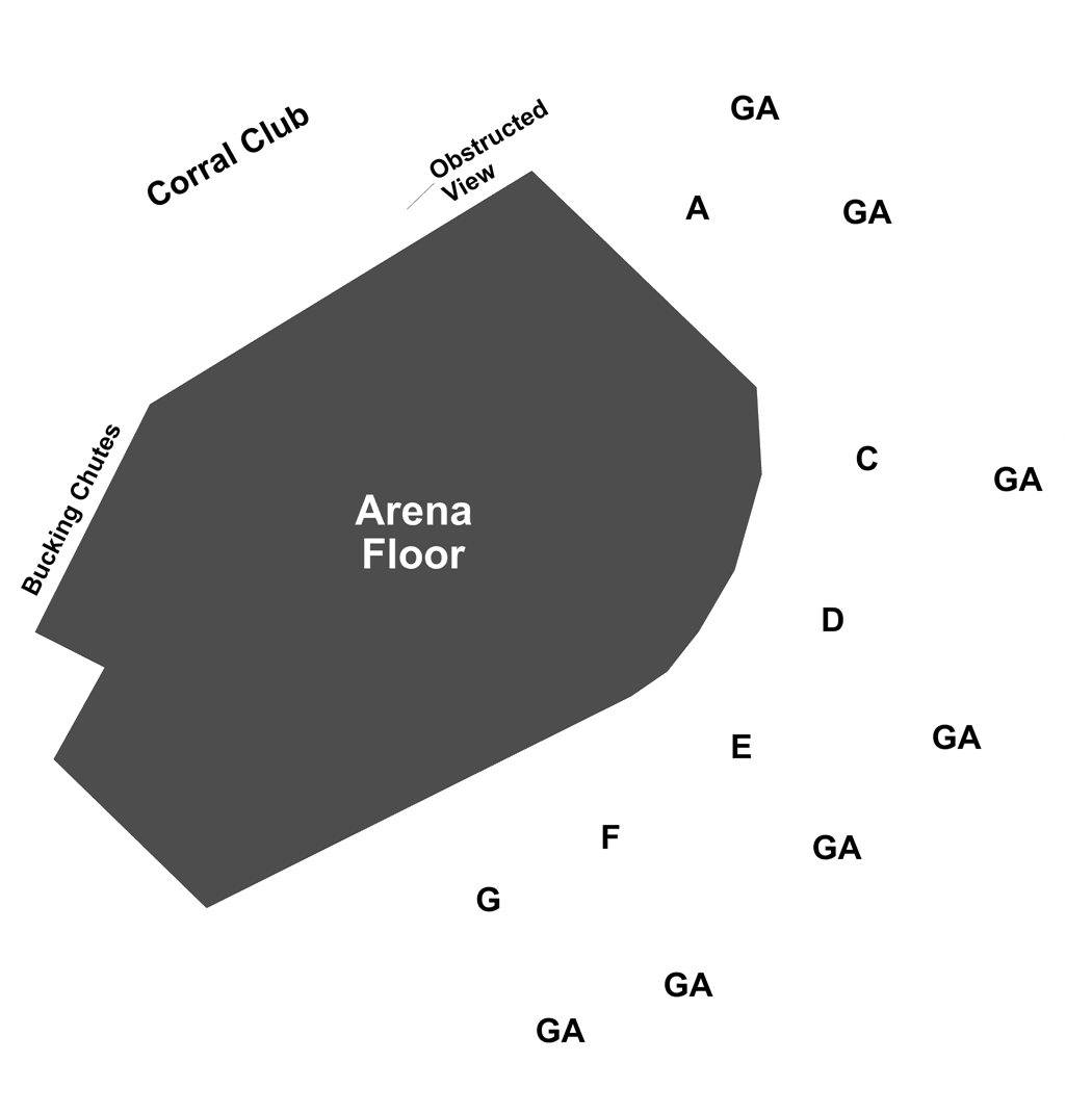 Folsom Rodeo Seating Chart