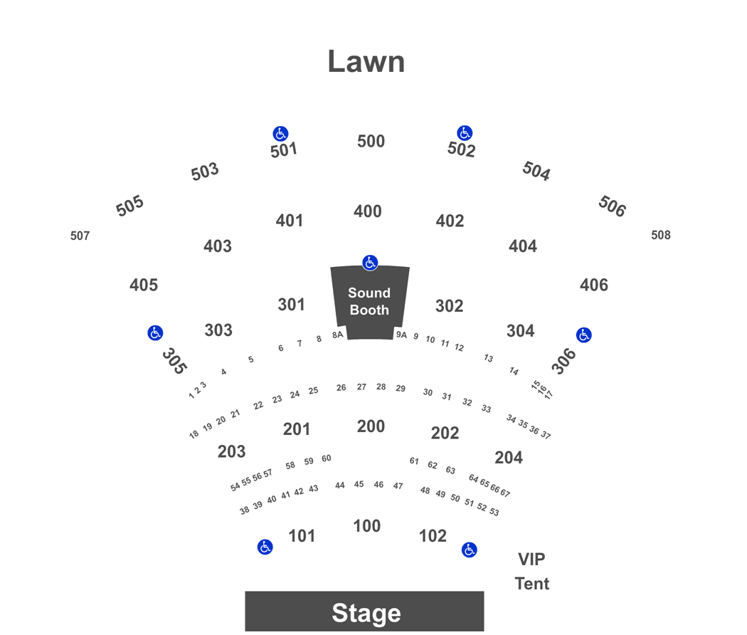 Darien Lake Seating Chart