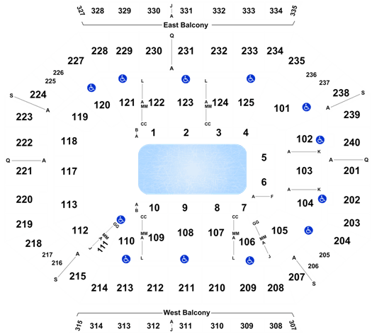 Dcu Center Concert Seating Chart