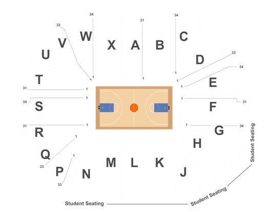 Dee Glen Smith Spectrum Seating Chart