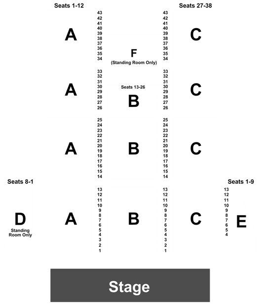 Deepwater Amphitheater Seating Chart