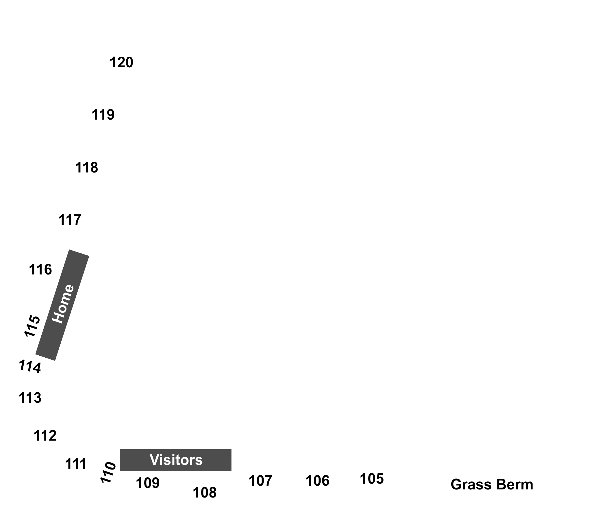 Dehler Park Seating Chart