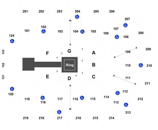 Denny Sanford Premier Center Sioux Falls Sd Seating Chart