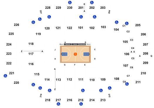 Desert Diamond Arena Seating Chart  Desert Diamond Arena in Glendale,  Arizona