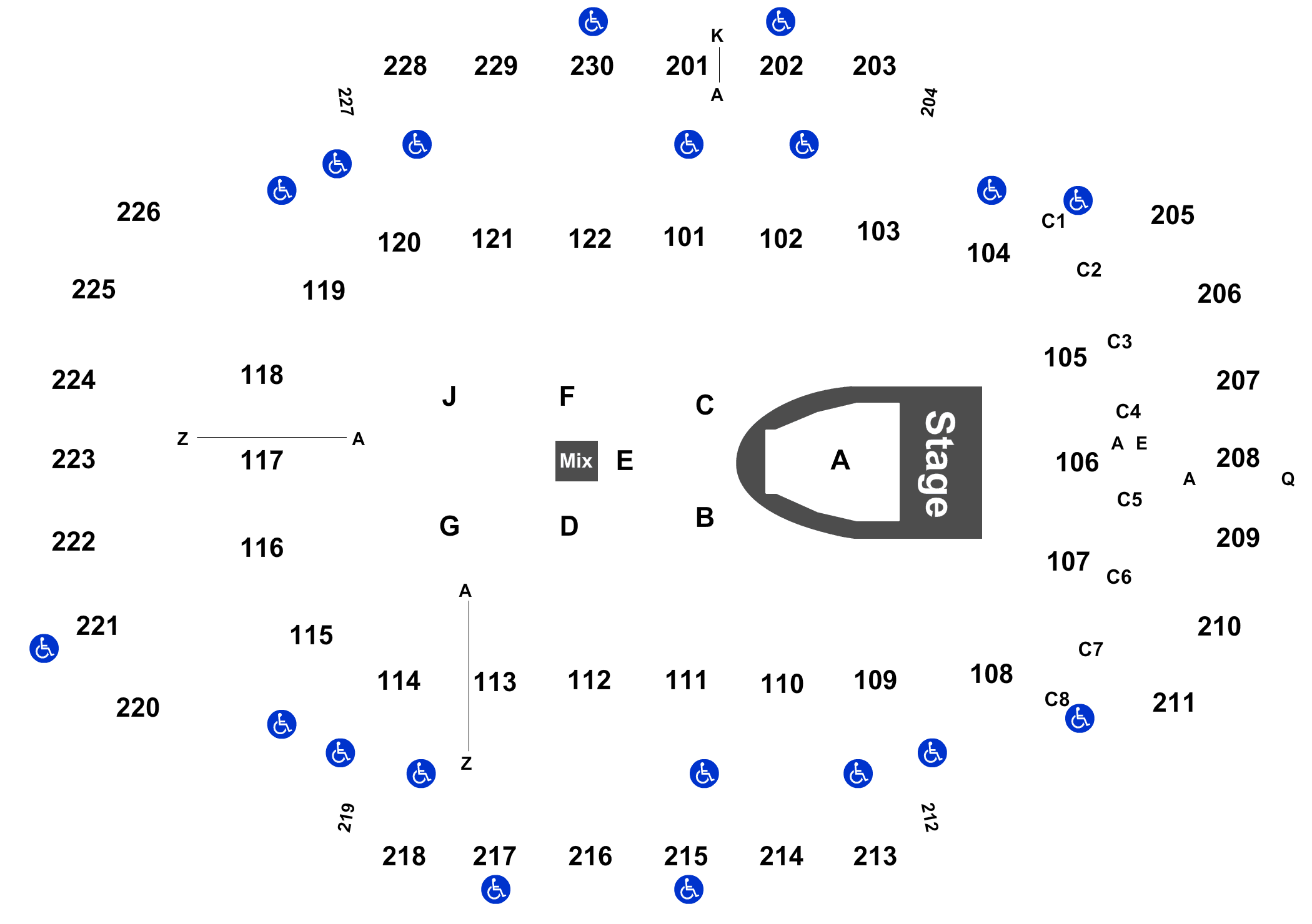 Desert Diamond Arena Seat Views