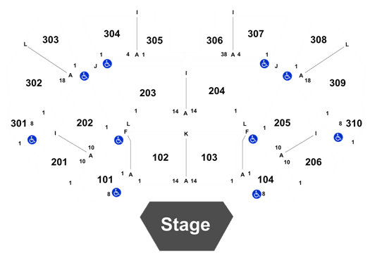 Desert Diamond Concert Seating Chart