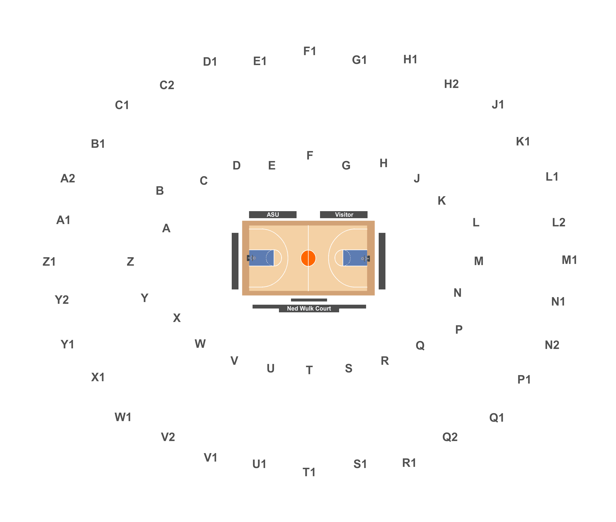 Creighton Basketball Seating Chart