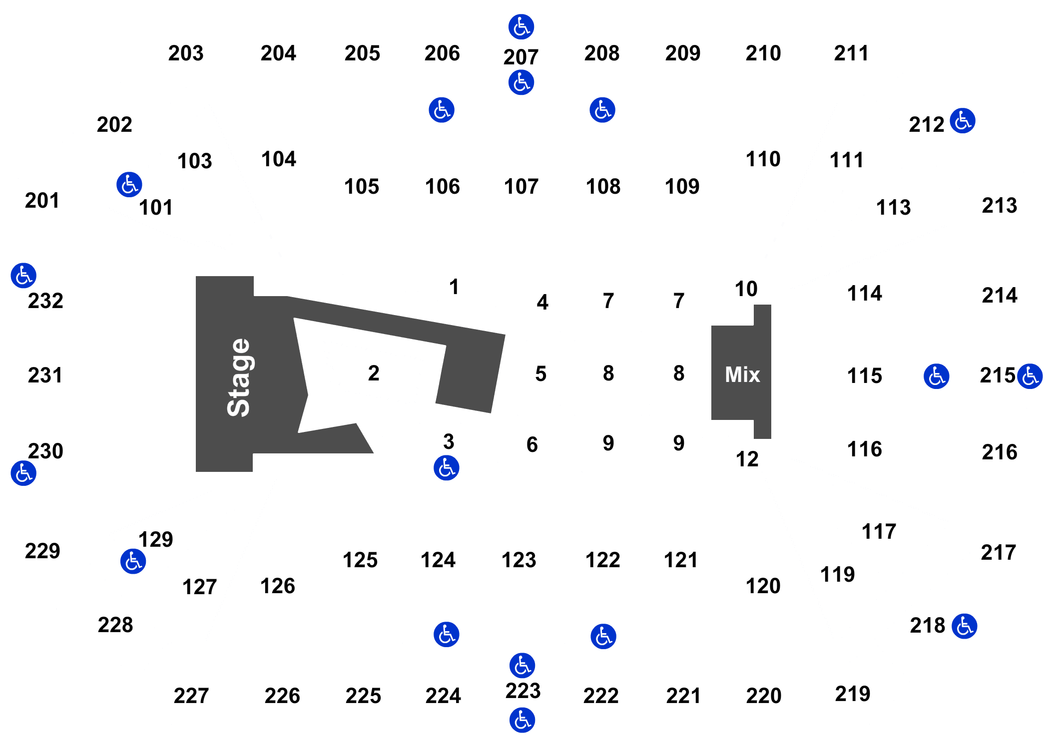 Dickies Arena Fort Worth Tx Seating Chart