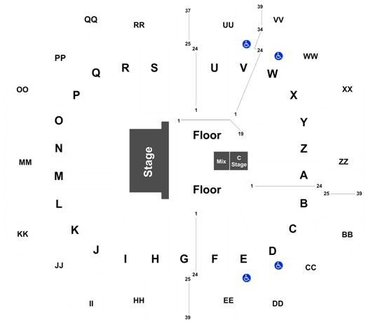 Don Haskins Center El Paso Seating Chart