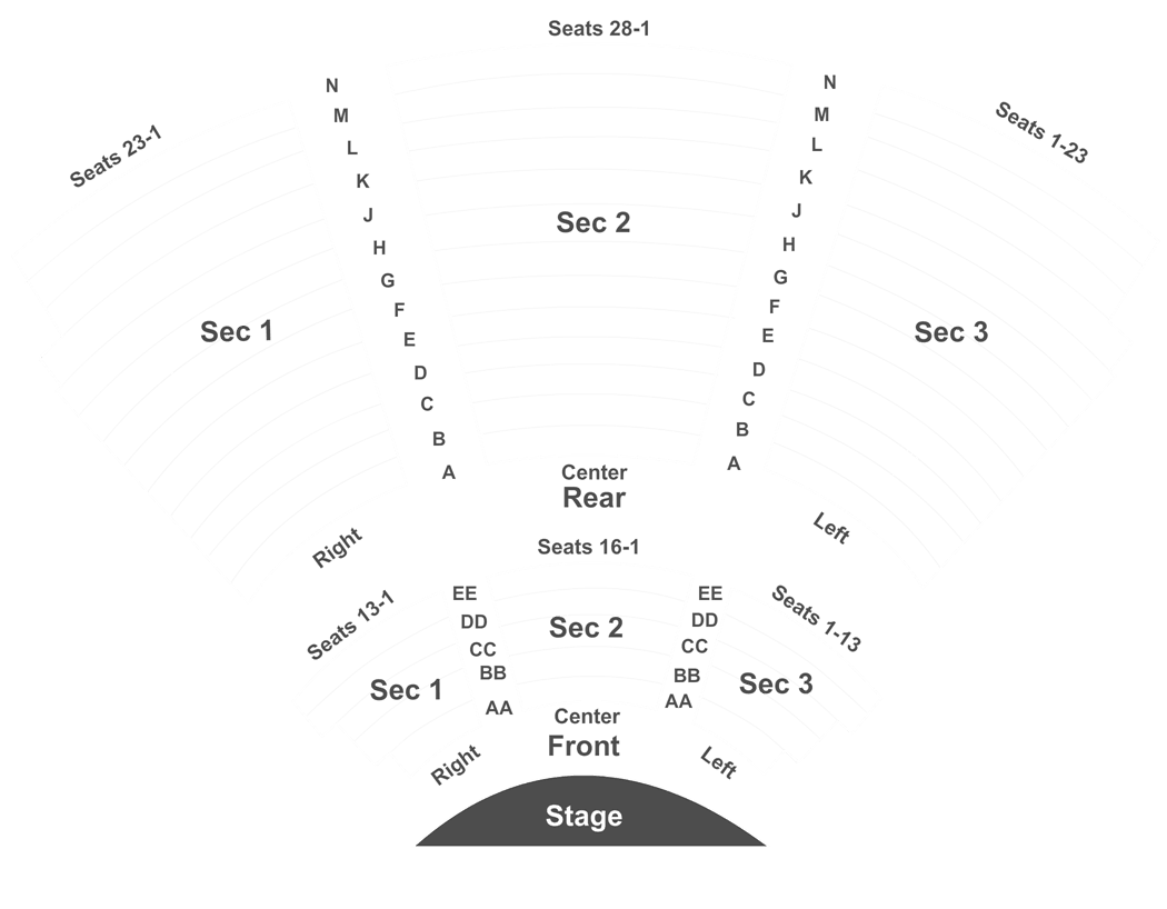 Drury Lane Theater Oakbrook Seating Chart