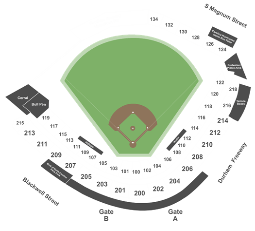 Charlotte Knights Baseball Stadium Seating Chart