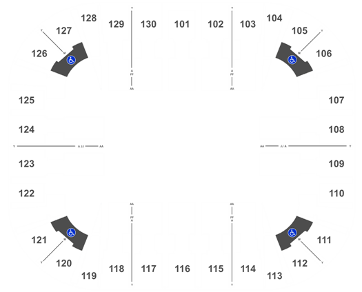 Eagle Bank Arena Interactive Seating Chart