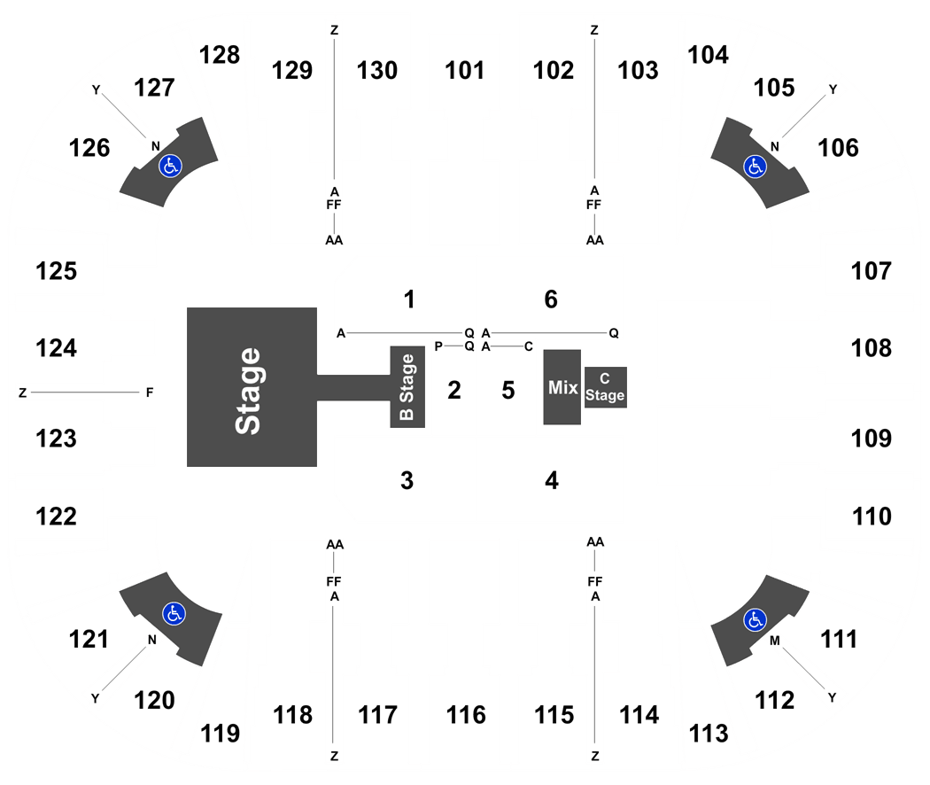 Eaglebank Arena Fairfax Va Seating Chart