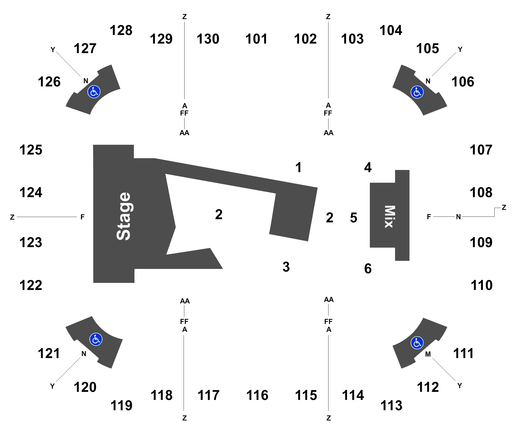 Eagle Bank Arena Seating Chart View