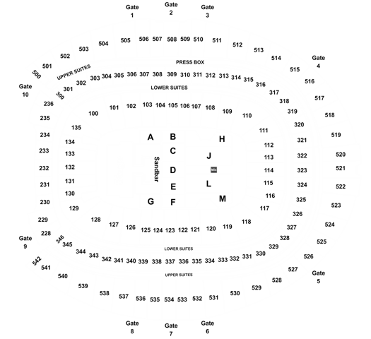 Kenny Chesney Mile High Seating Chart