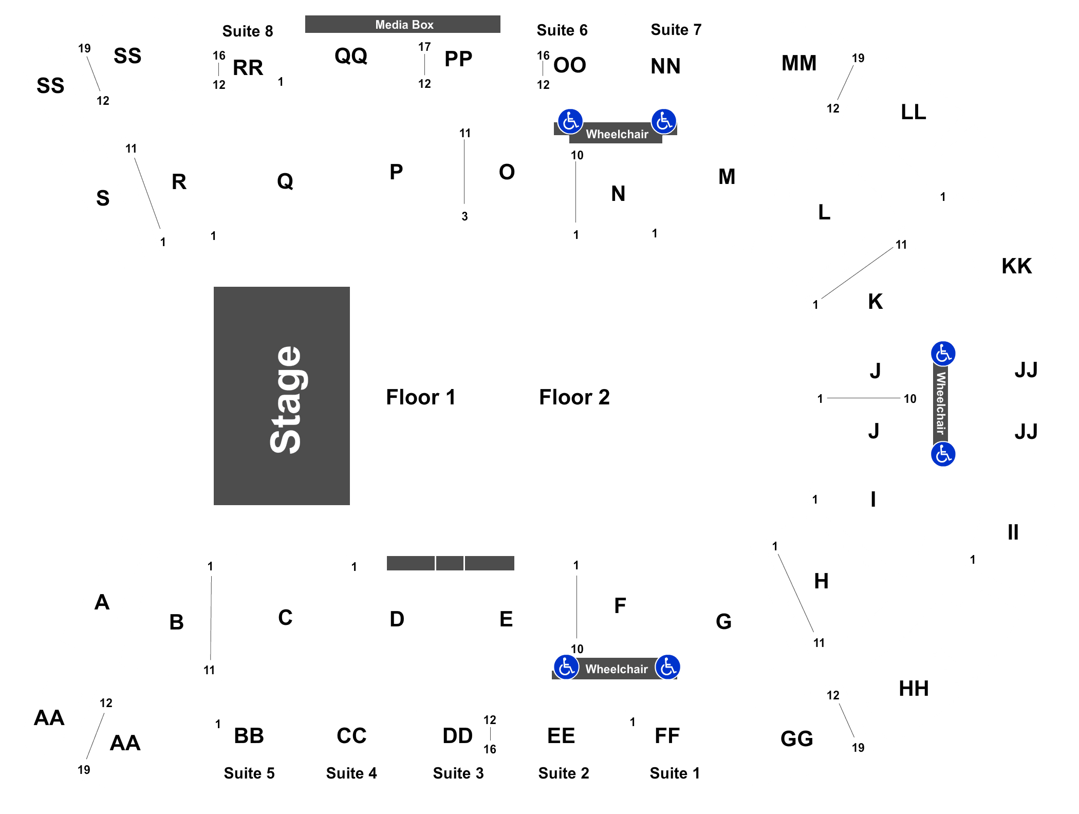 Spitz Stadium Lethbridge Seating Chart