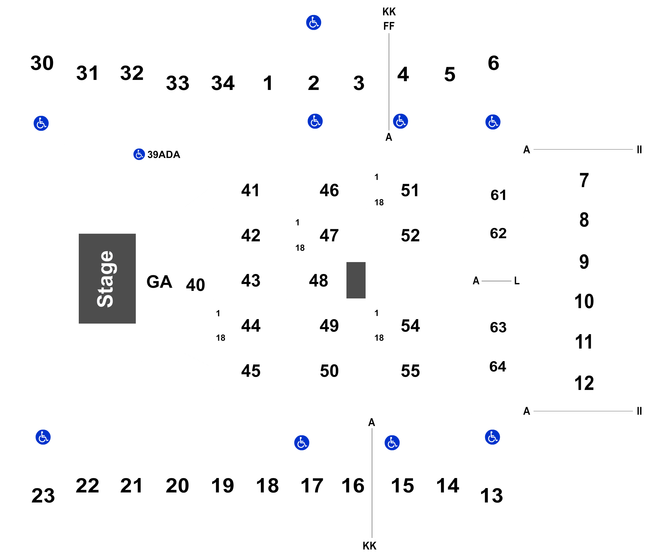 Fargodome Seating Chart Def Leppard