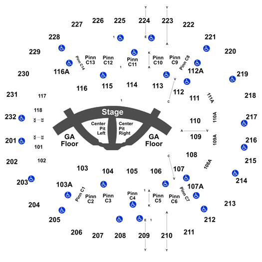 Carrie Underwood Pittsburgh Seating Chart