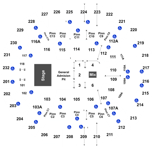 Fedexforum Seating Chart Plaza Level