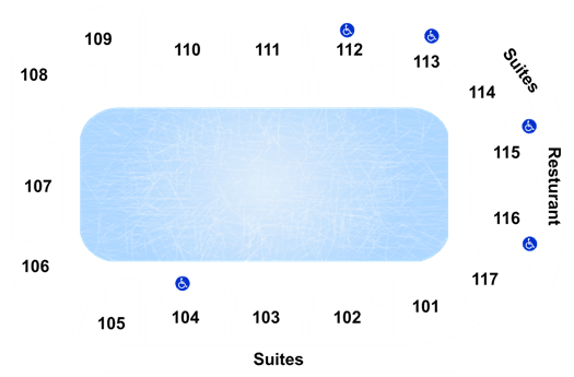 First Arena Seating Chart Elmira Ny