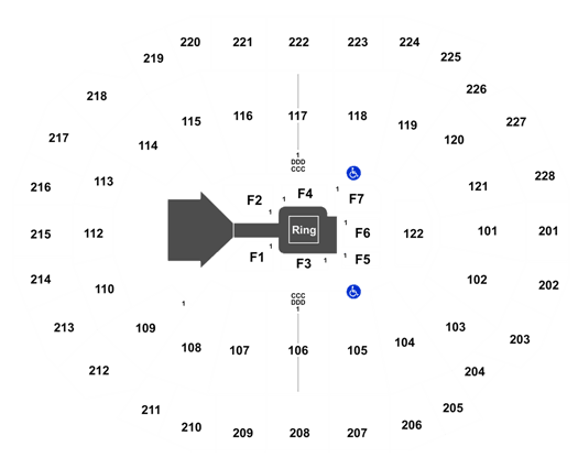The Forum Seating Chart The Weeknd