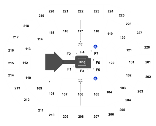 Fiserv Forum Milwaukee Wi Seating Chart