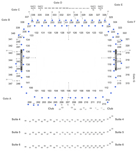 Ford Field Tickets - Ford Field Information - Ford Field Seating Chart