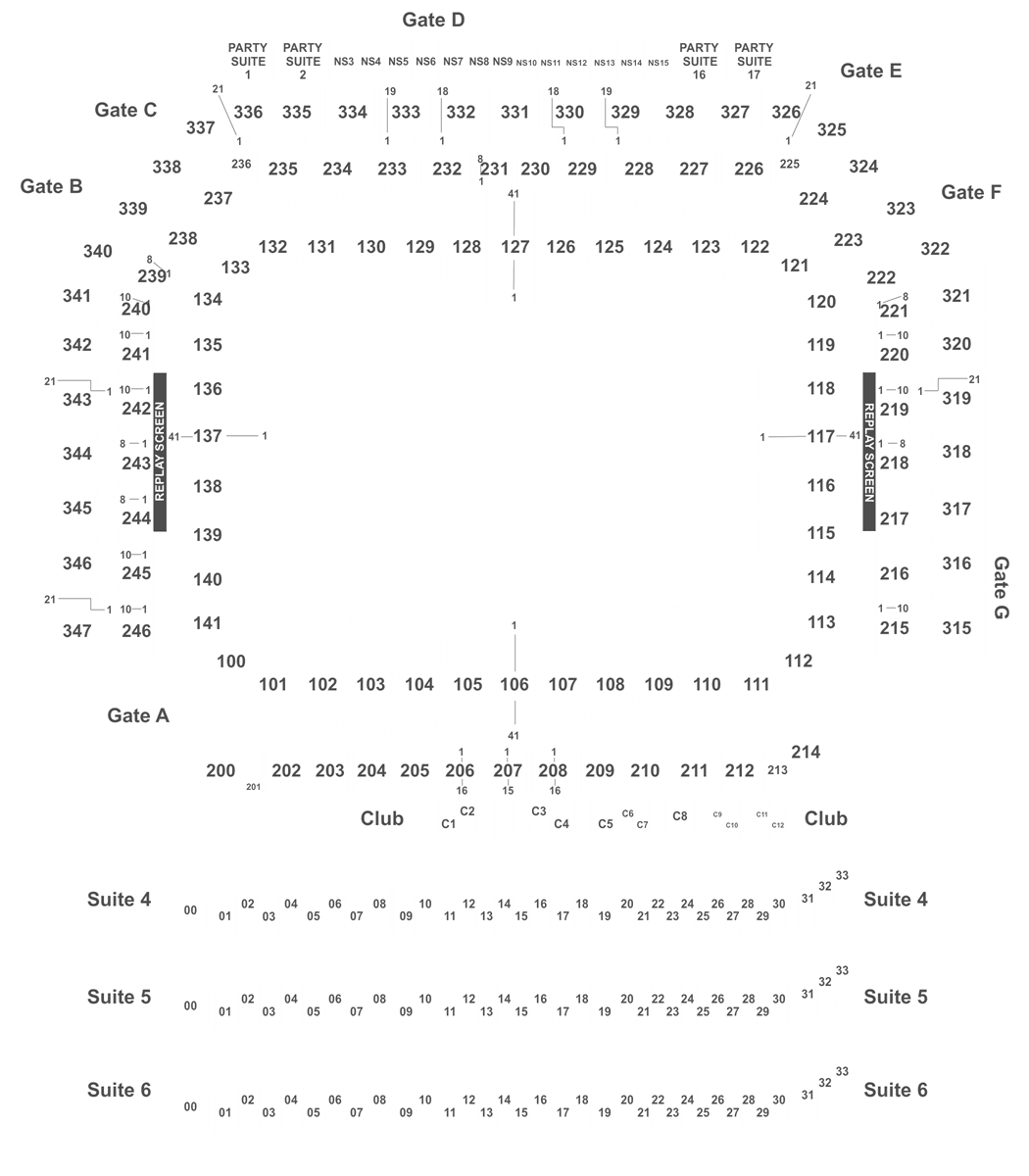 Ford Field Seating Chart Supercross