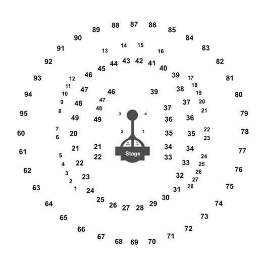 The Frank Erwin Center Seating Chart