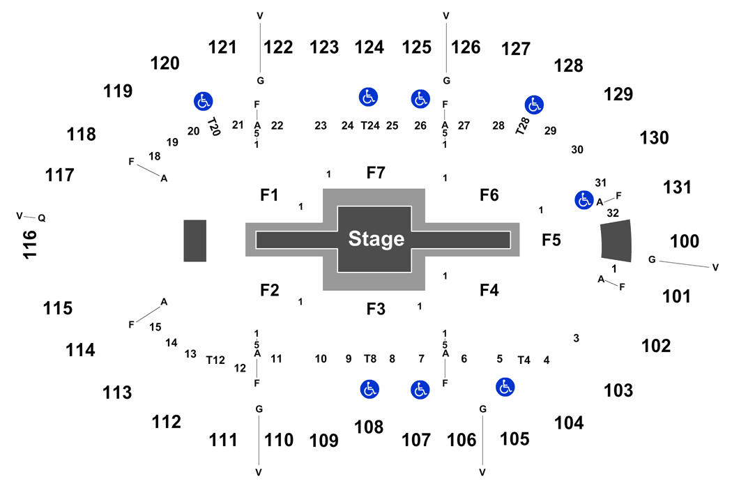 Freeman Coliseum Seating Chart