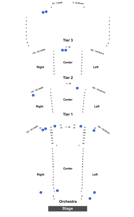 Rice Eccles Theater Seating Chart