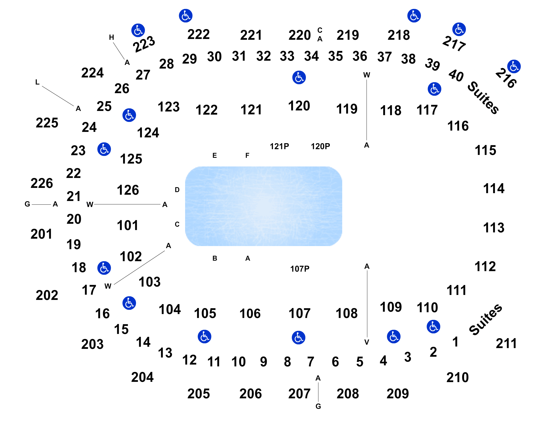 Giant Center Seating Chart, Giant Center