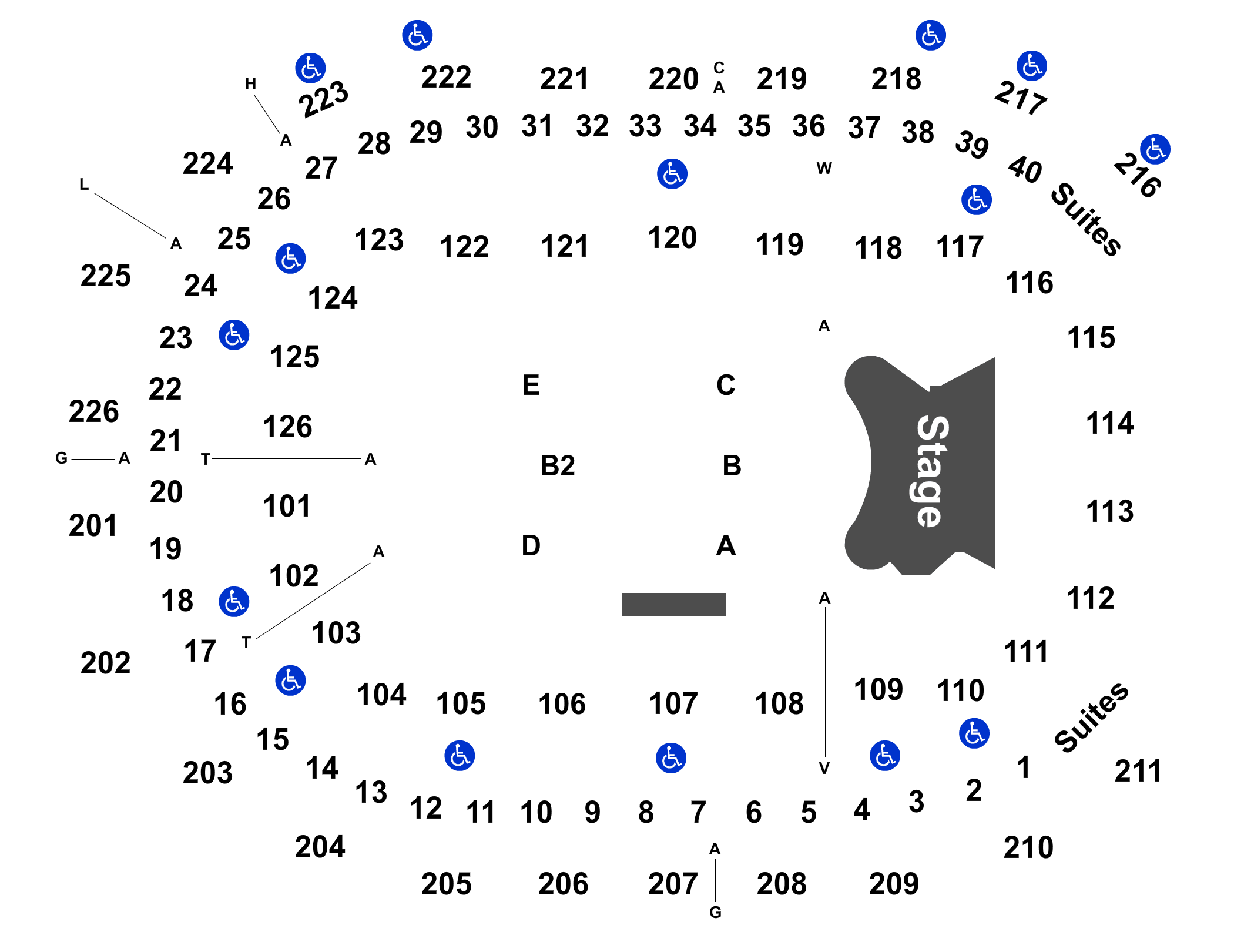 Giant Center Seating Chart Hershey Bears