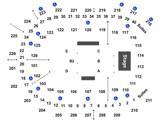 Giant Center Hershey Pa Concert Seating Chart