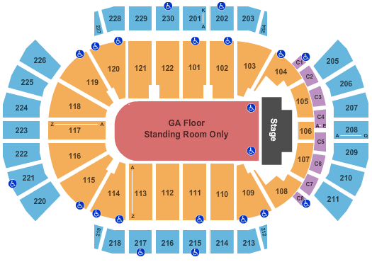 Gila River Arena Ufc Seating Chart