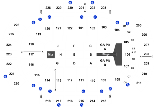 Gila River Arena 3d Seating Chart