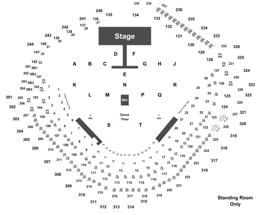 Globe Life Field, Arlington, TX - Seating Chart & Stage - Dallas Theater