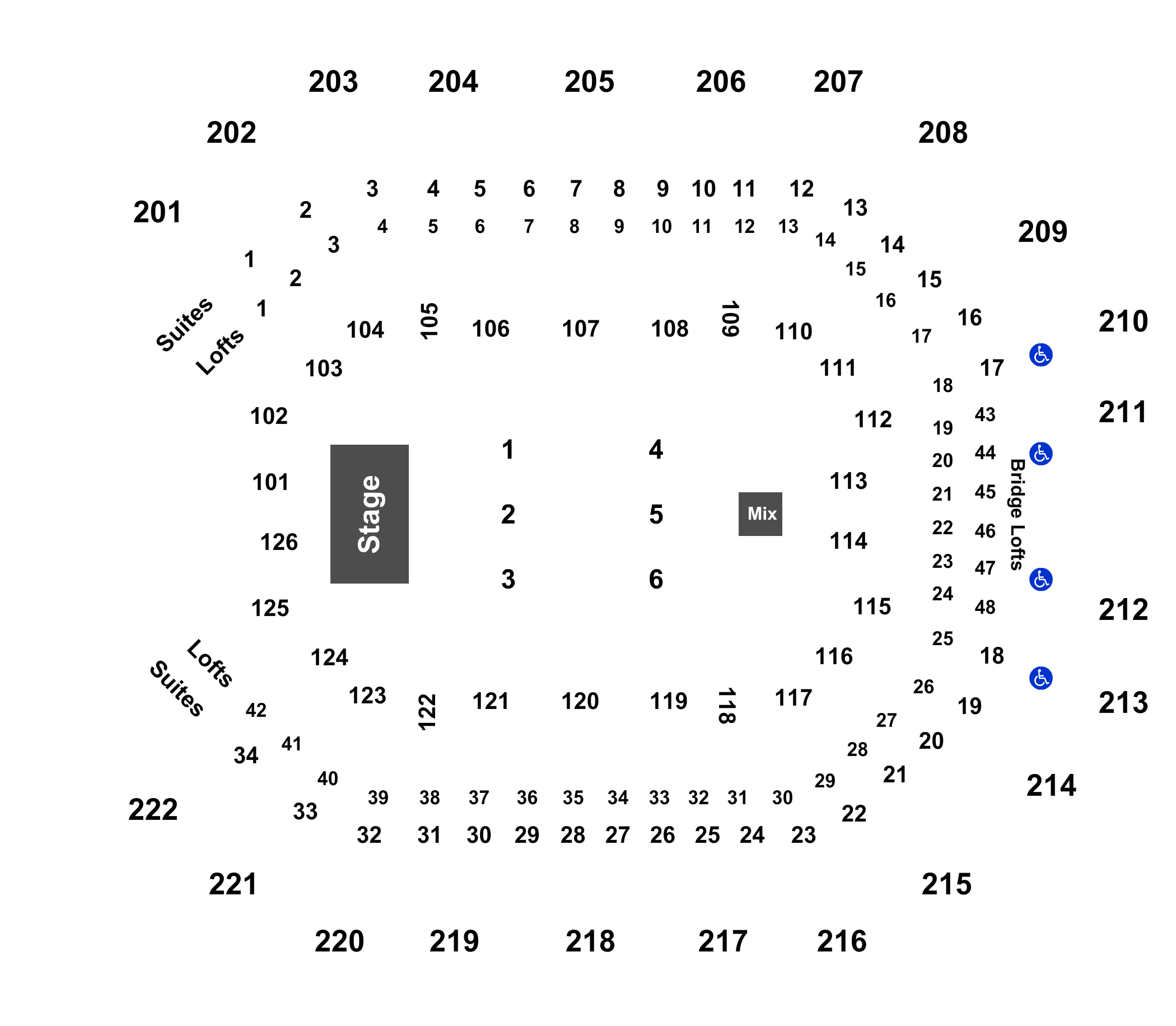 Golden 1 Center, Sacramento CA - Seating Chart View